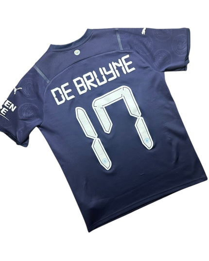 Manchester City Football Shirt 2021/2022 Third De Bruyne 17 (Kids XL)
