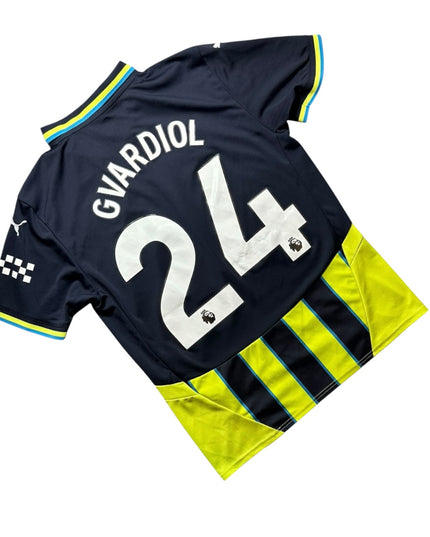 Manchester City Football Shirt Away 2024/2025 Gvardiol 24 (M)