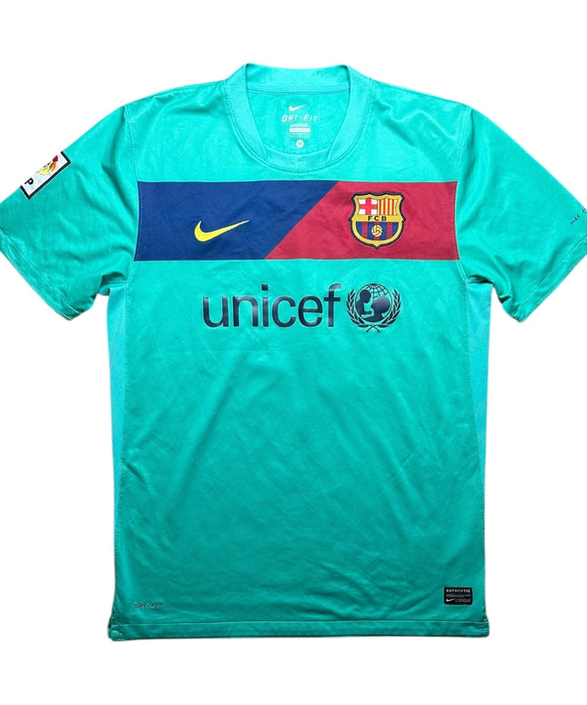 Barcelona Football Shirt 2010/2011 Away Xavi 6 (M)