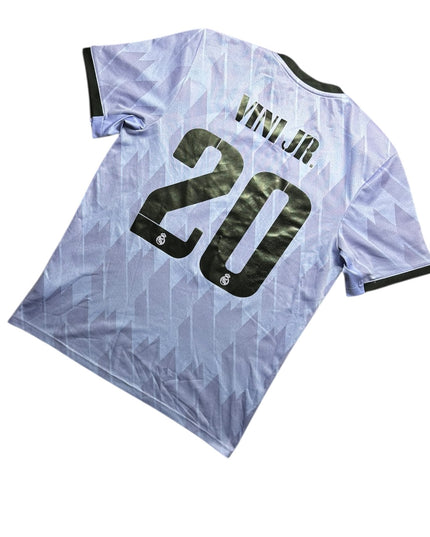 Real Madrid Football Shirt Away 2022/2023 Vini JR 20 (L)