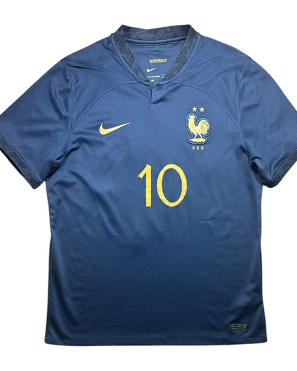 France Football Shirt 2022/2023 Home Mbappe 10 (L)