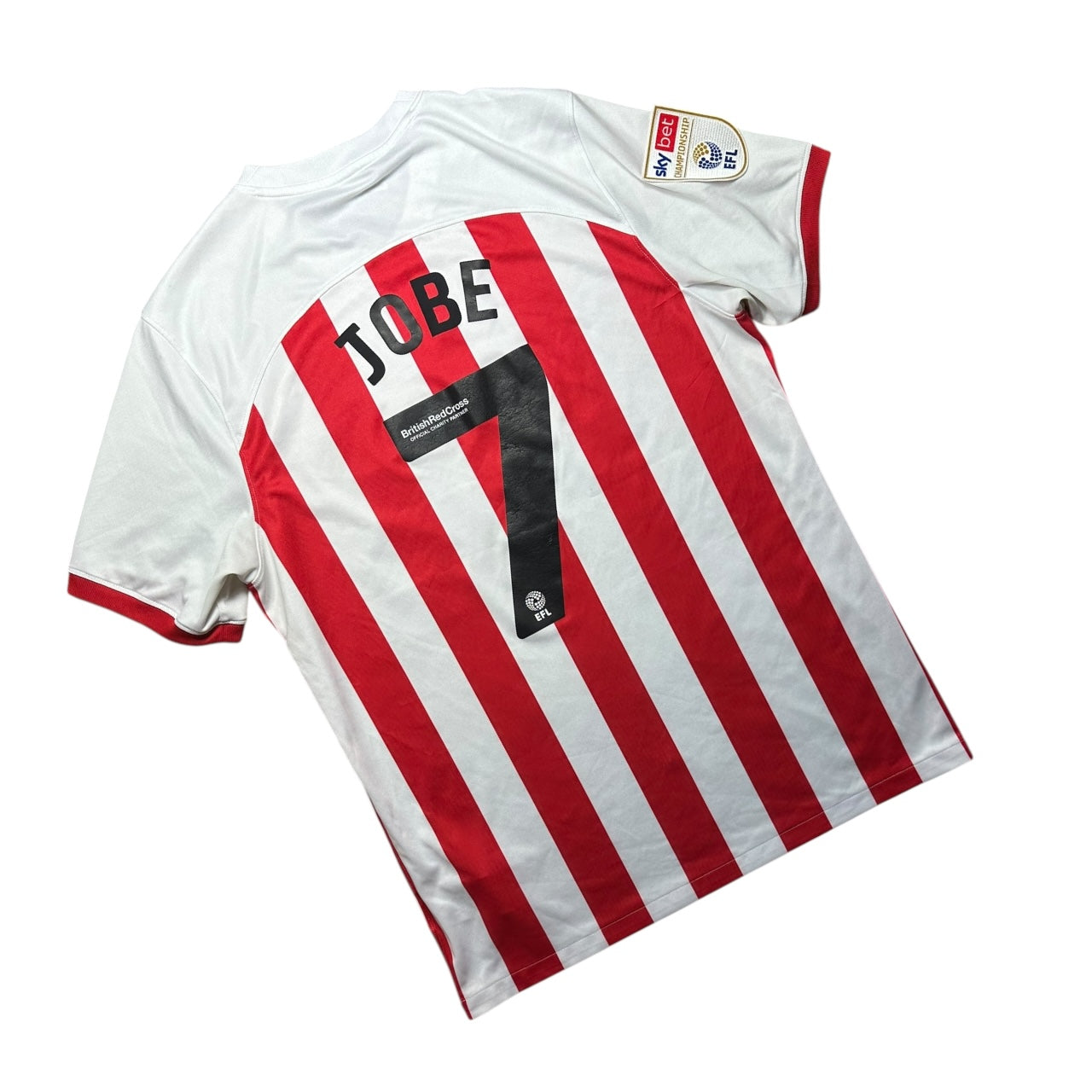 Sunderland Football Shirt Home 2023/2024 Jobe 7 (L)