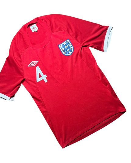 England Football Shirt 2010/2011 Away Gerrard 4 (S)