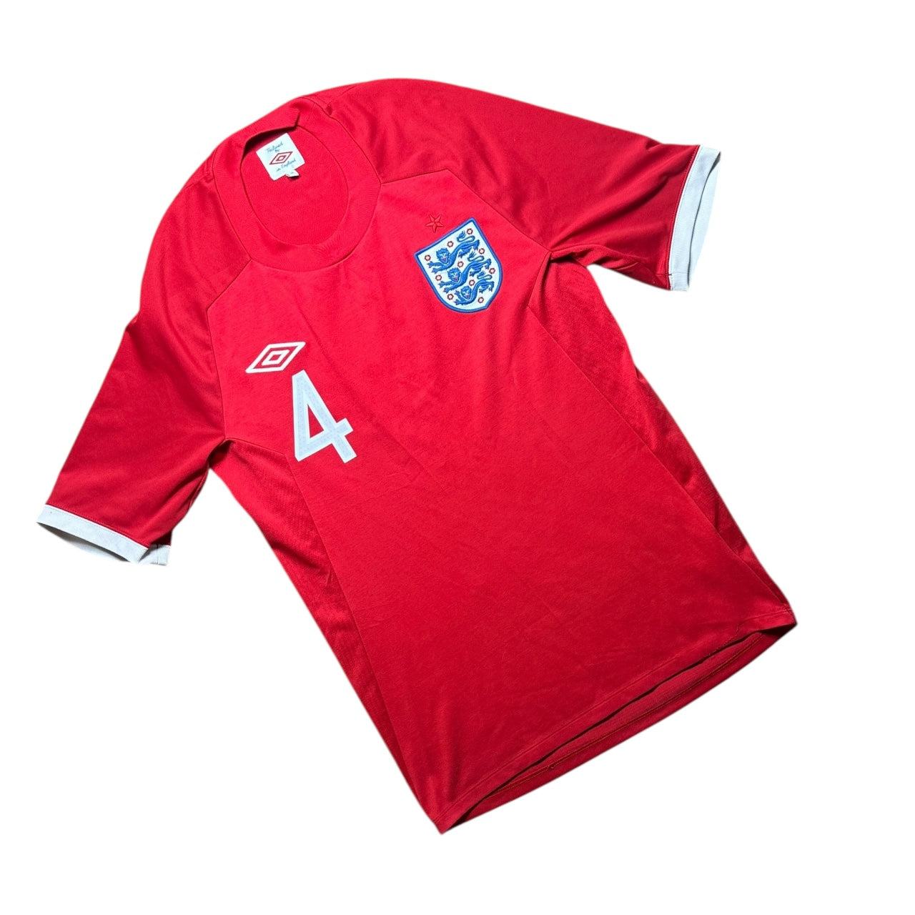 England Football Shirt 2010/2011 Away Gerrard 4 (S)