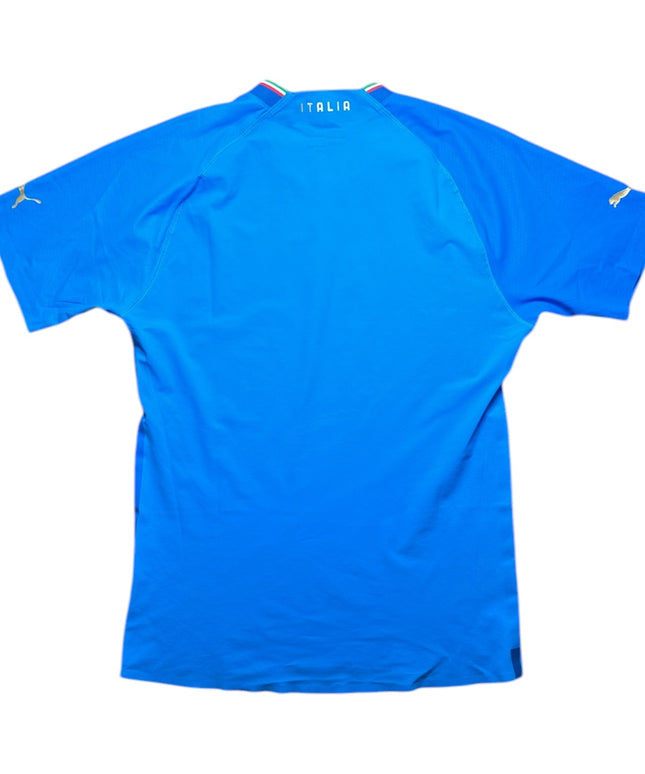 Italy Football Shirt 2022/2023 Home Player Issue In Box (M)