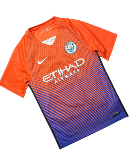 Manchester City Football Shirt Third 2016/2017 Kun Aguero 10 (S)
