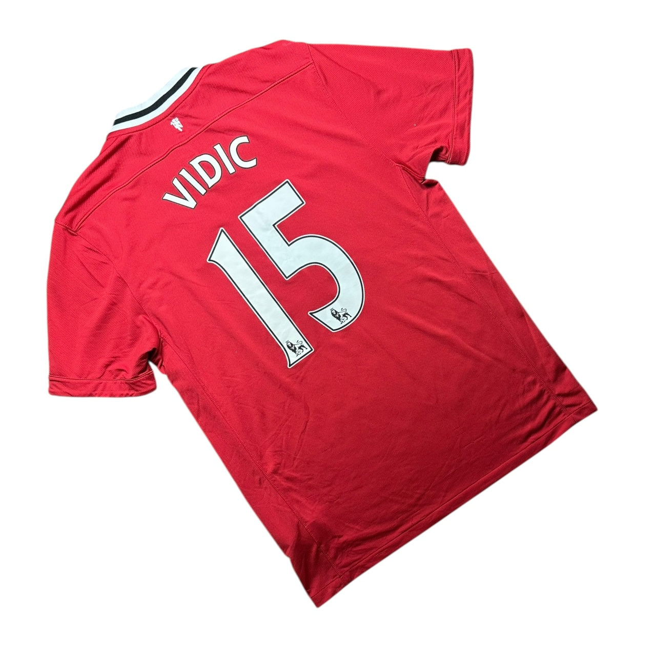 Manchester United Football Shirt 2011/2012 Home Vidic 15 (M)