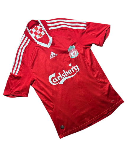 Liverpool Football Shirt Home 2008/2010 Gerrard 8 (S)