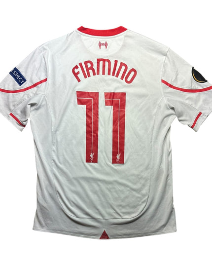 Liverpool Football Shirt Away 2015/2016 Europa League Firmino 11 (L)