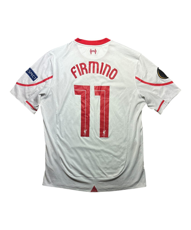 Liverpool Football Shirt Away 2015/2016 Europa League Firmino 11 (L)