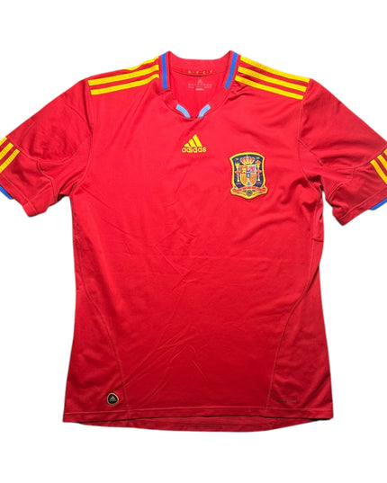 Spain Football Shirt 2009/2010 Home (XL)