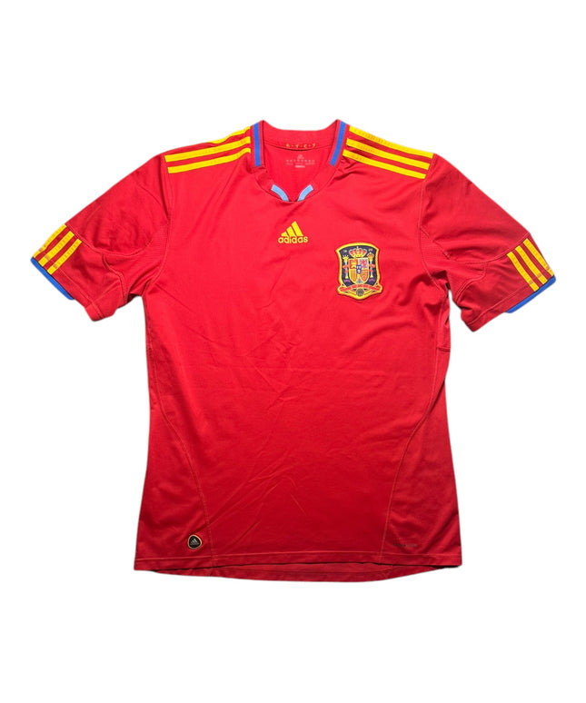 Spain Football Shirt 2009/2010 Home (XL)
