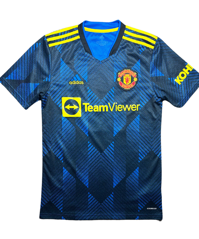 Manchester United 2021/2022 Third Football Shirt Varane (19)