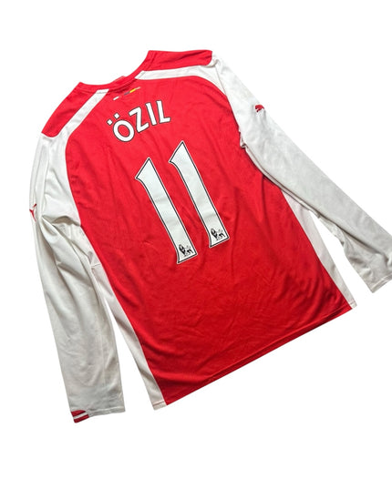 Arsenal Football Shirt Home 2014/2015 Ozil 11 L/S (L)