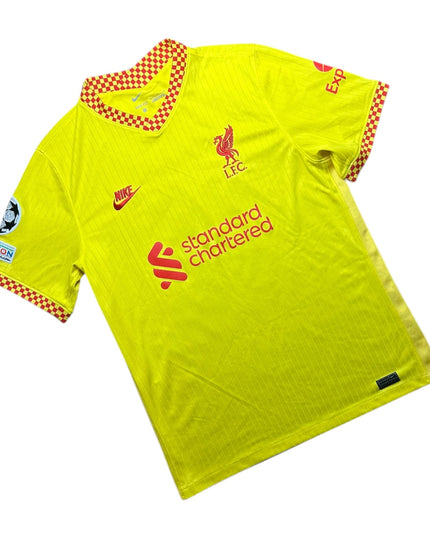 Liverpool Football Shirt 2021/2022 Third Salah 11 UCL (L)