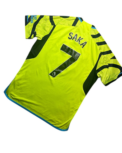 Arsenal Football Shirt Away 2023/2024 Saka 7 (L)