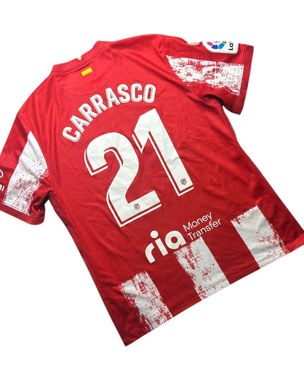 Atletico Madrid Football Shirt 2021/2022 Home Carrasco 21 (XL)