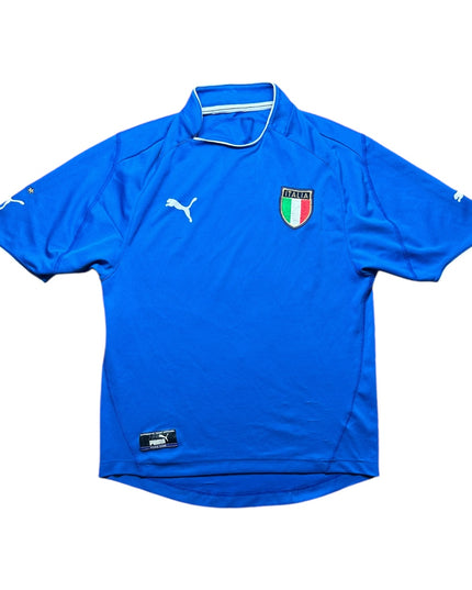 Italy Football Shirt 2003 Home (L)