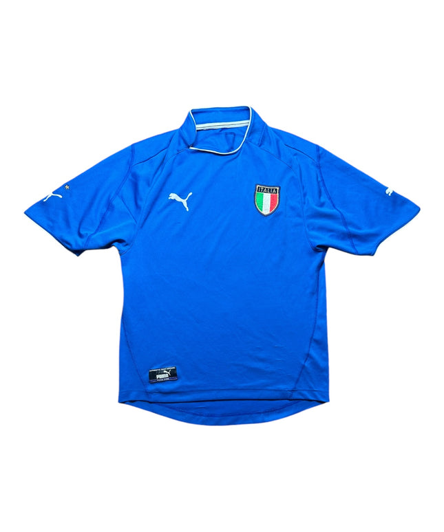 Italy Football Shirt 2003 Home (L)