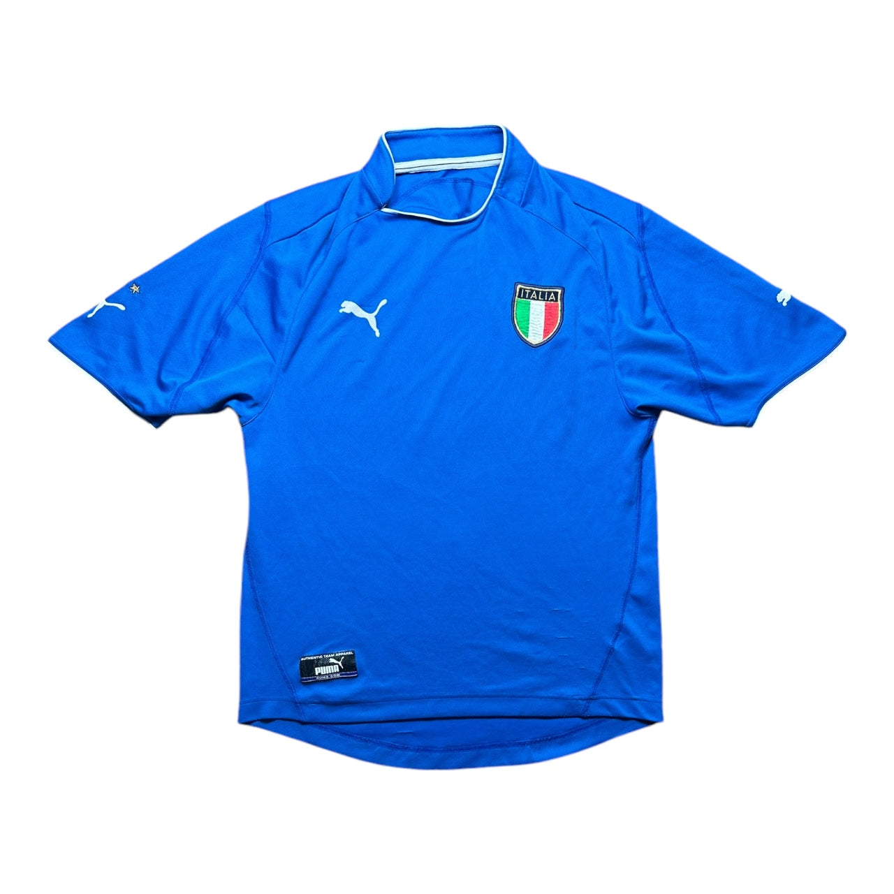 Italy Football Shirt 2003 Home (L)