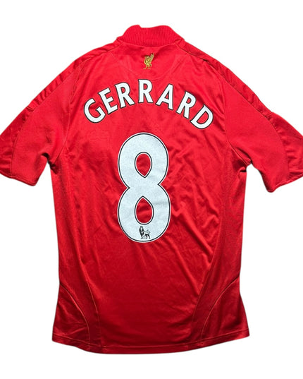 Liverpool Football Shirt Home 2008/2010 Gerrard 8 (S)
