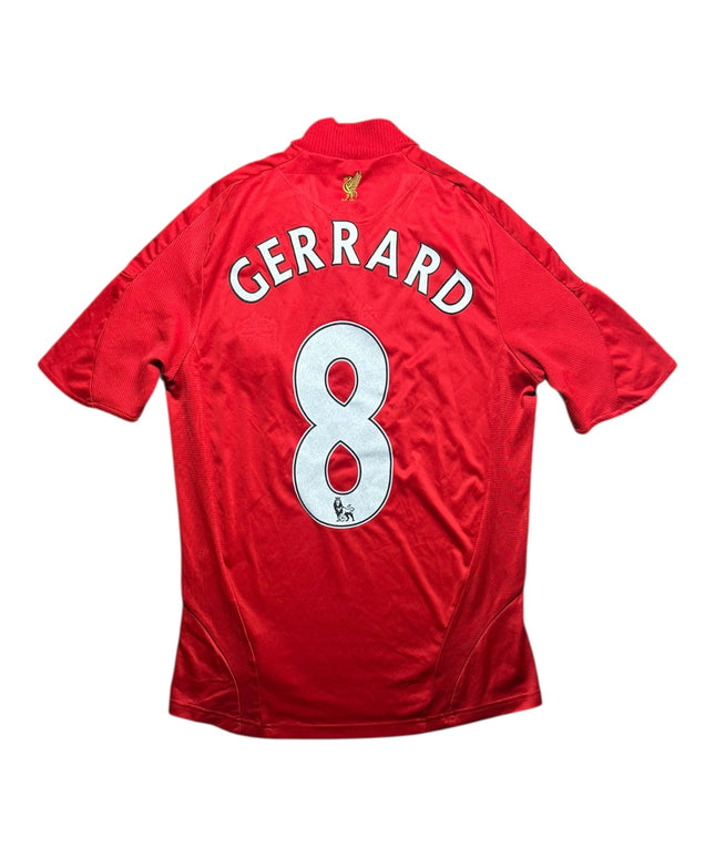 Liverpool Football Shirt Home 2008/2010 Gerrard 8 (S)