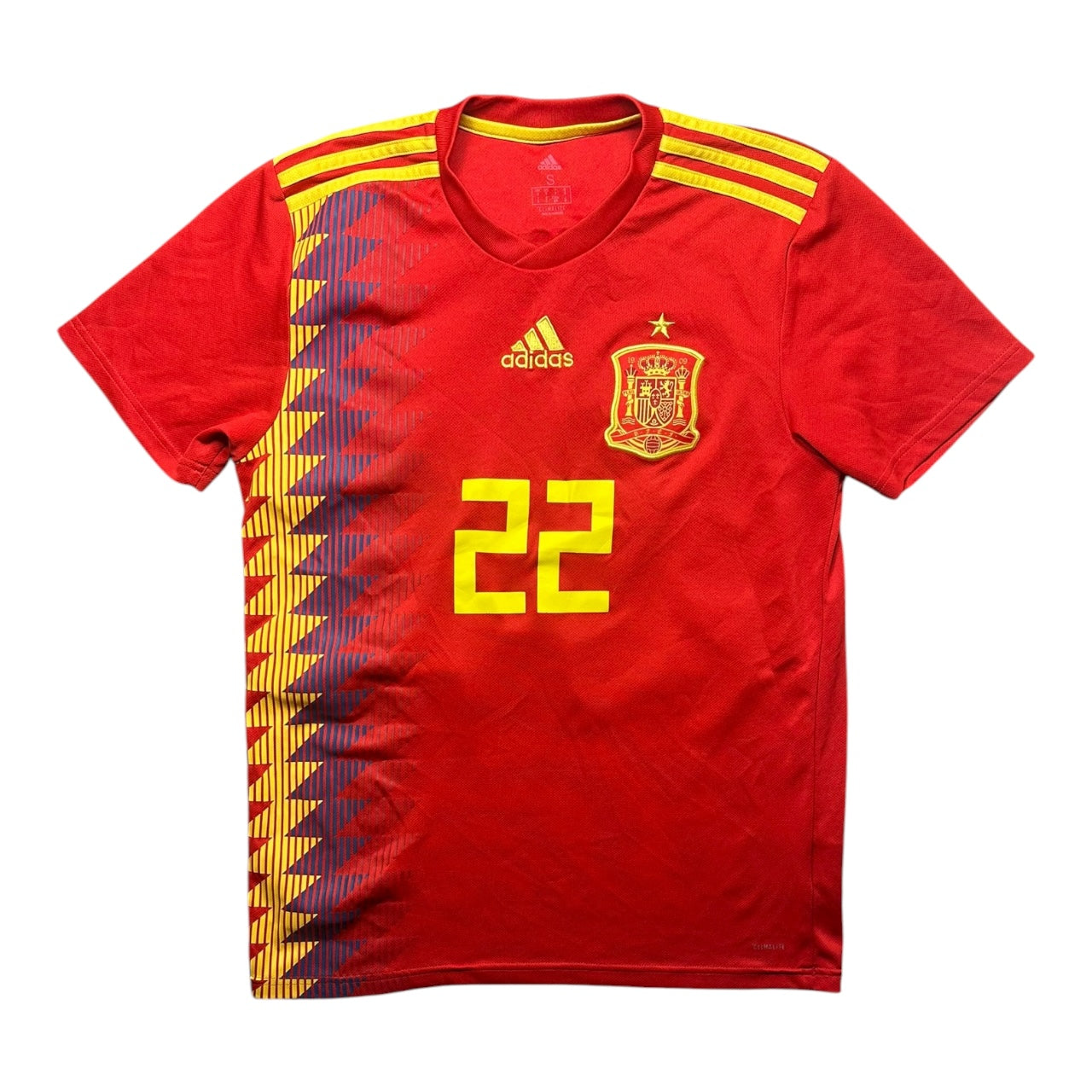 Spain Football Shirt Home 2017/2019 Isco 22 (S)