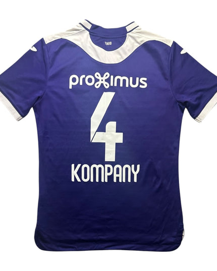 Anderlecht Football Shirt Home 2018/2019 Kompany 4 (M)