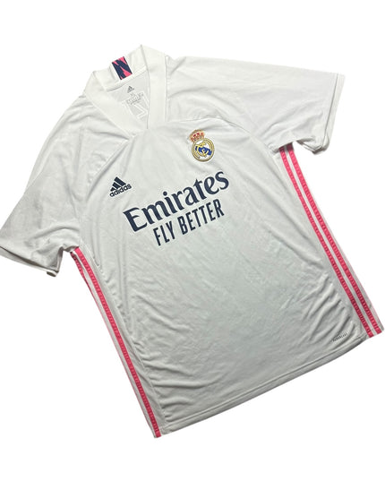 Real Madrid Football Shirt Home 2020/2021 Benzema 9 (XL)