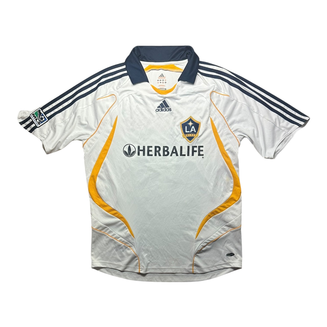LA Galaxy Football Shirt Home 2008/2009 Beckham 23 (L)