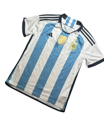 Argentina Football Shirt Home 2022/2023 World Cup Winners Women’s (M)