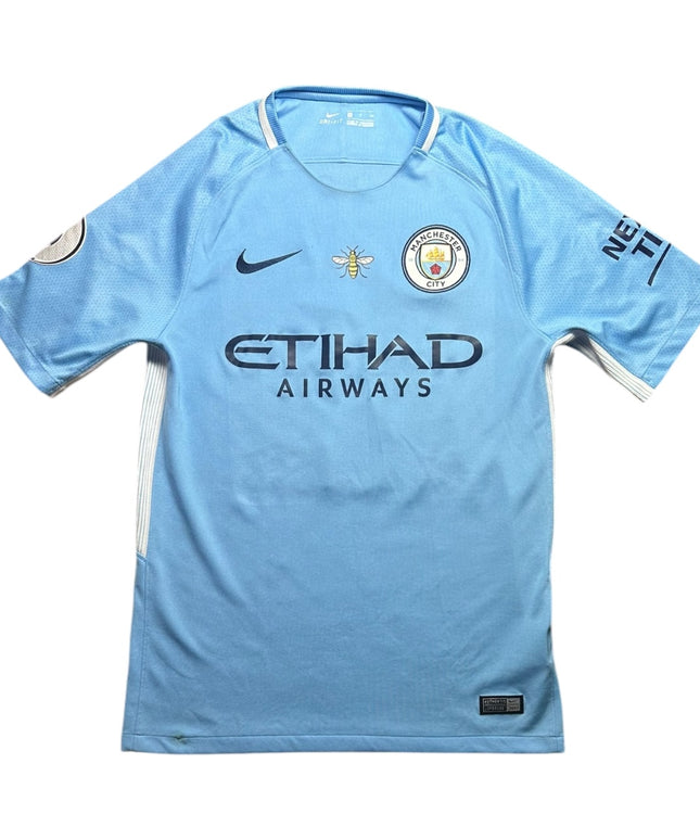 Manchester City Football Shirt 2017/2018 Home Walker 2 (S)