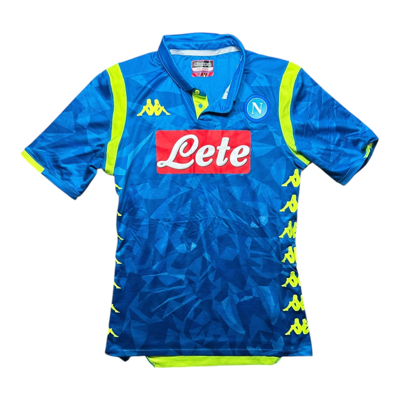 Napoli Football Shirt 2018/2019 Euro Home (M)