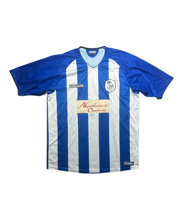 Sheffield Wednesday Football Shirt 2003/2005 Home (XL)