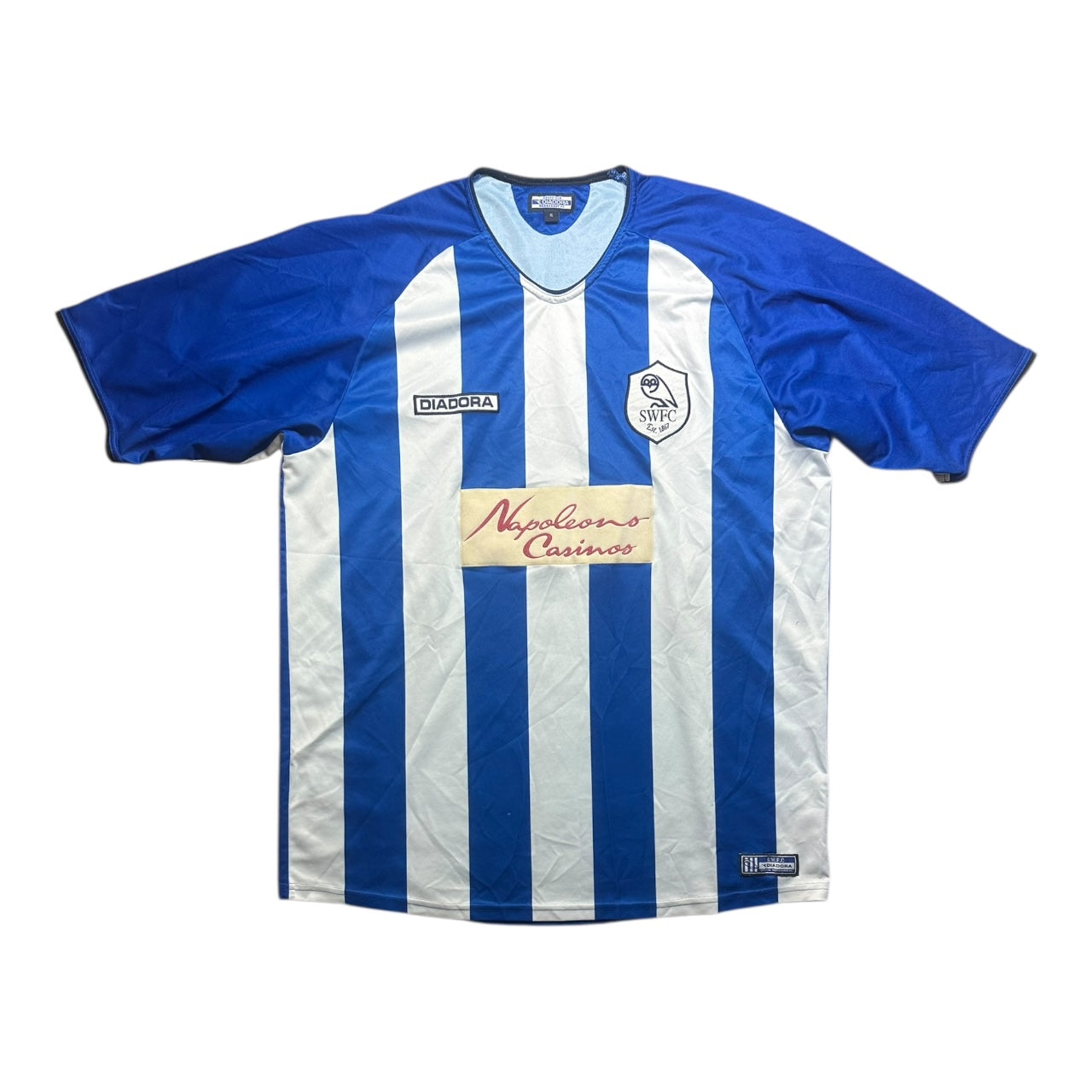 Sheffield Wednesday Football Shirt 2003/2005 Home (XL)