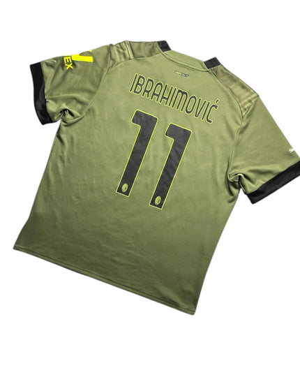 AC Milan Football Shirt Third 2022/2023 Ibrahimovic 11 (XL)