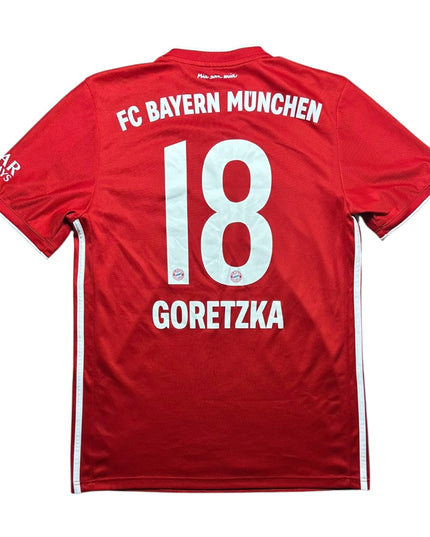 Bayern Munich Football Shirt Home 2020/2021 Goretzka 18 (M)