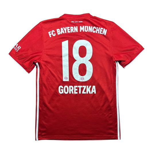 Bayern Munich Football Shirt Home 2020/2021 Goretzka 18 (M)