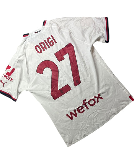 AC Milan Football Shirt Away 2022/2023 Origi 27 Ultraweave (L)