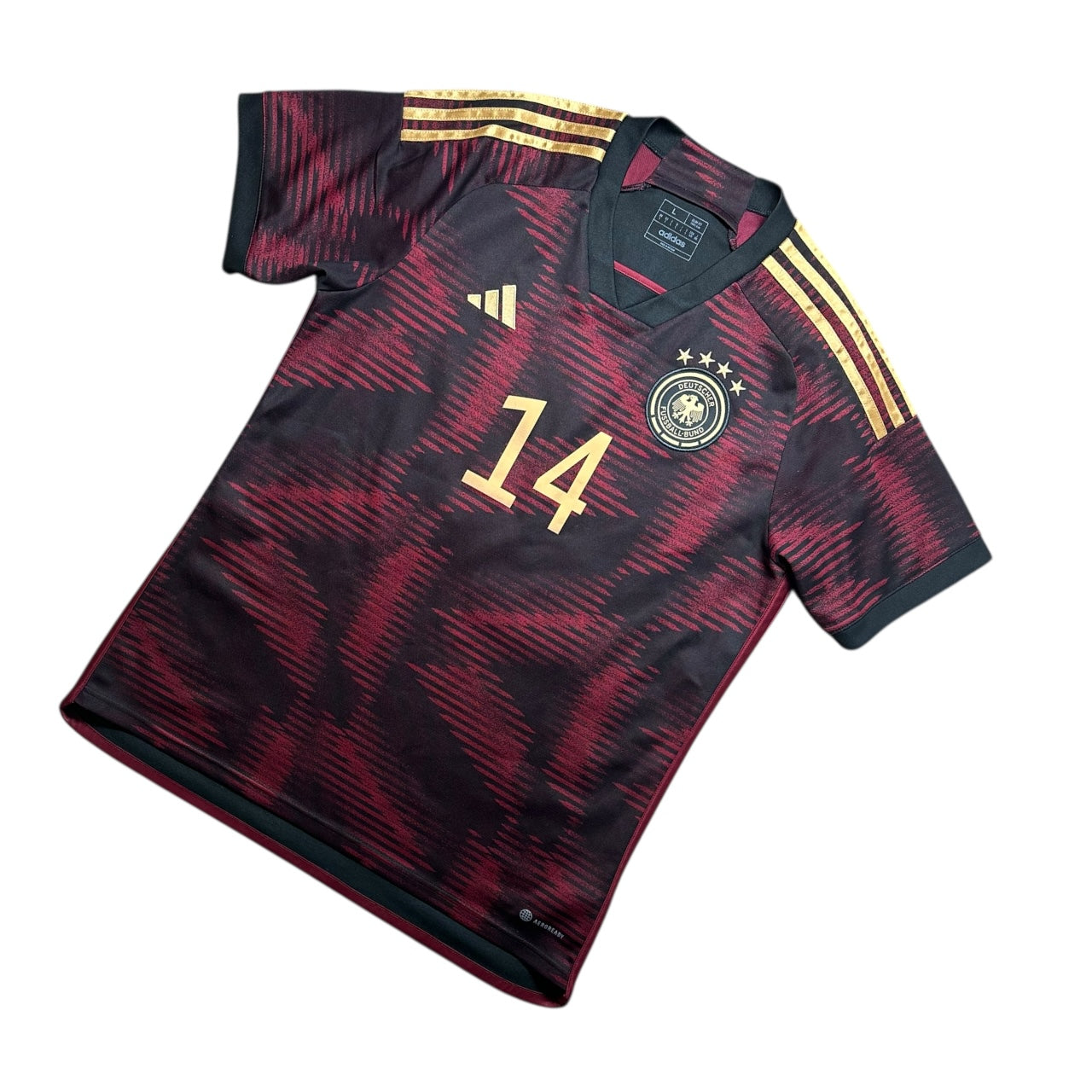 Germany Football Shirt 2022/2023 Away Musiala 14 (L)
