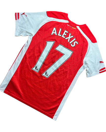 Arsenal Football Shirt 2014/2015 Home Alexis 17 (S)