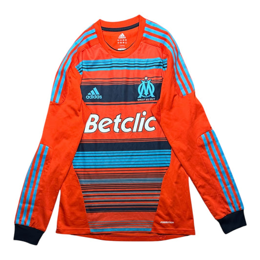 Marseille Football Shirt 2011/2012 Away L/S (M)