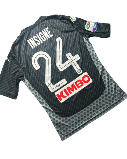 Napoli Football Shirt Away 2017/2018 Insigne 24 (L)