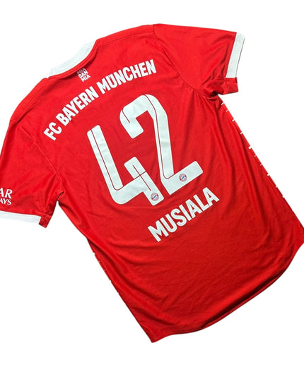 Bayern Munich Football Shirt 2022/2023 Home Musiala 42 (M)