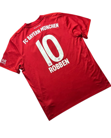 Bayern Munich Football Shirt Home 2019/2020 Robben 10 (XL)