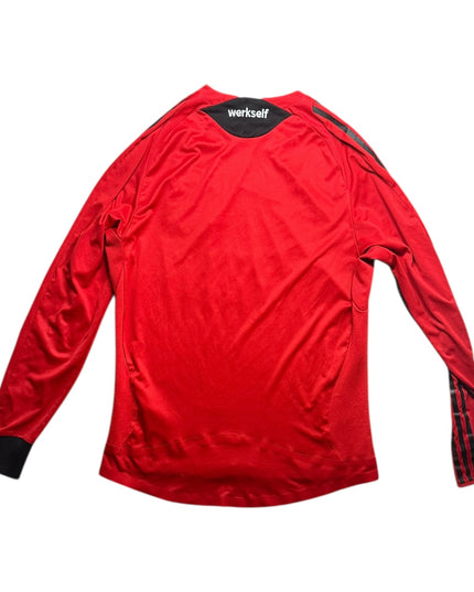 Bayer Leverkusen Football Shirt 2008/2019 Home L/S (L)