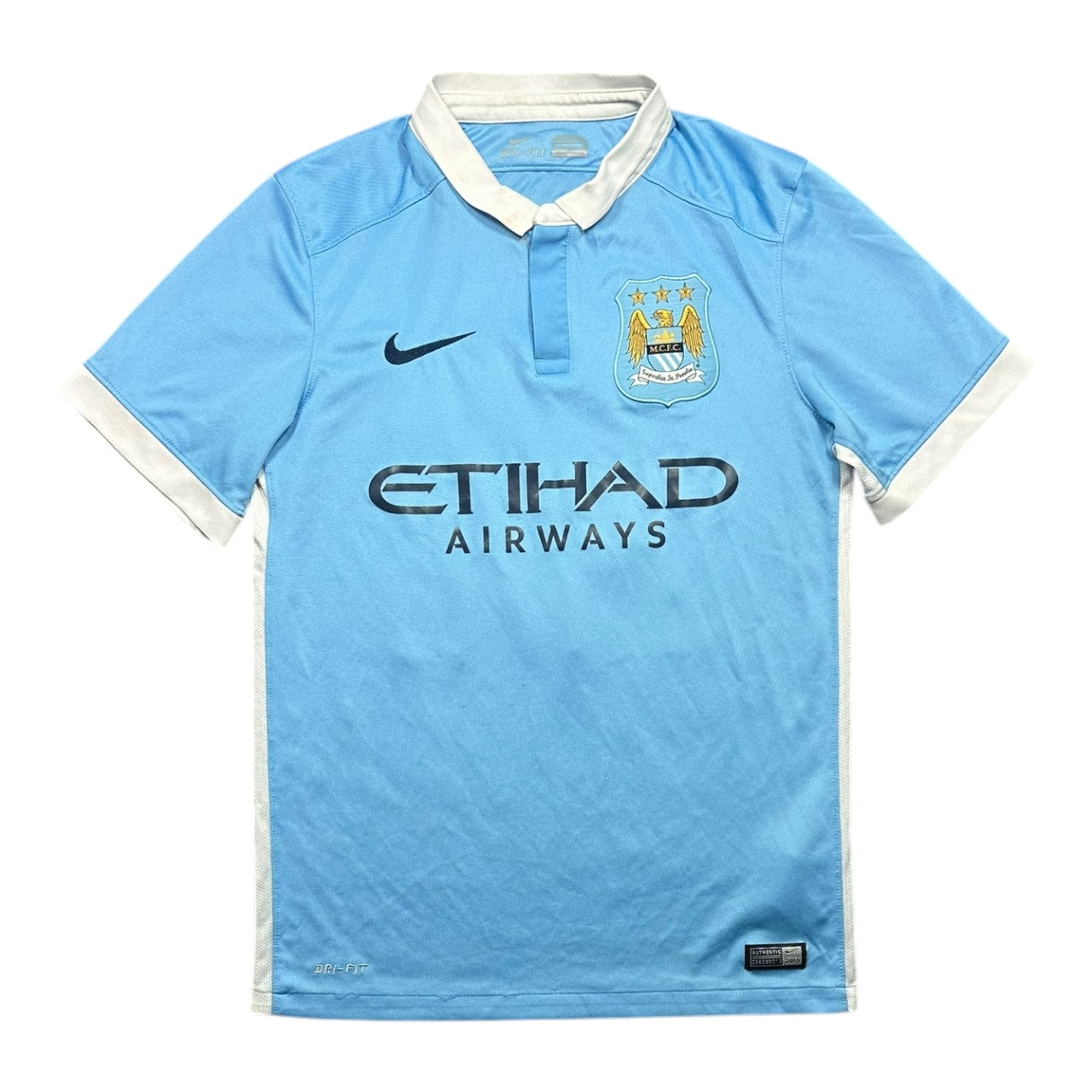 Manchester City Football Shirt 2015/2016 Home Silva 21 (S)