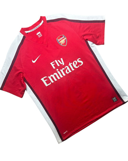 Arsenal Football Shirt 2008/2010 Home Clichy 22 (L)