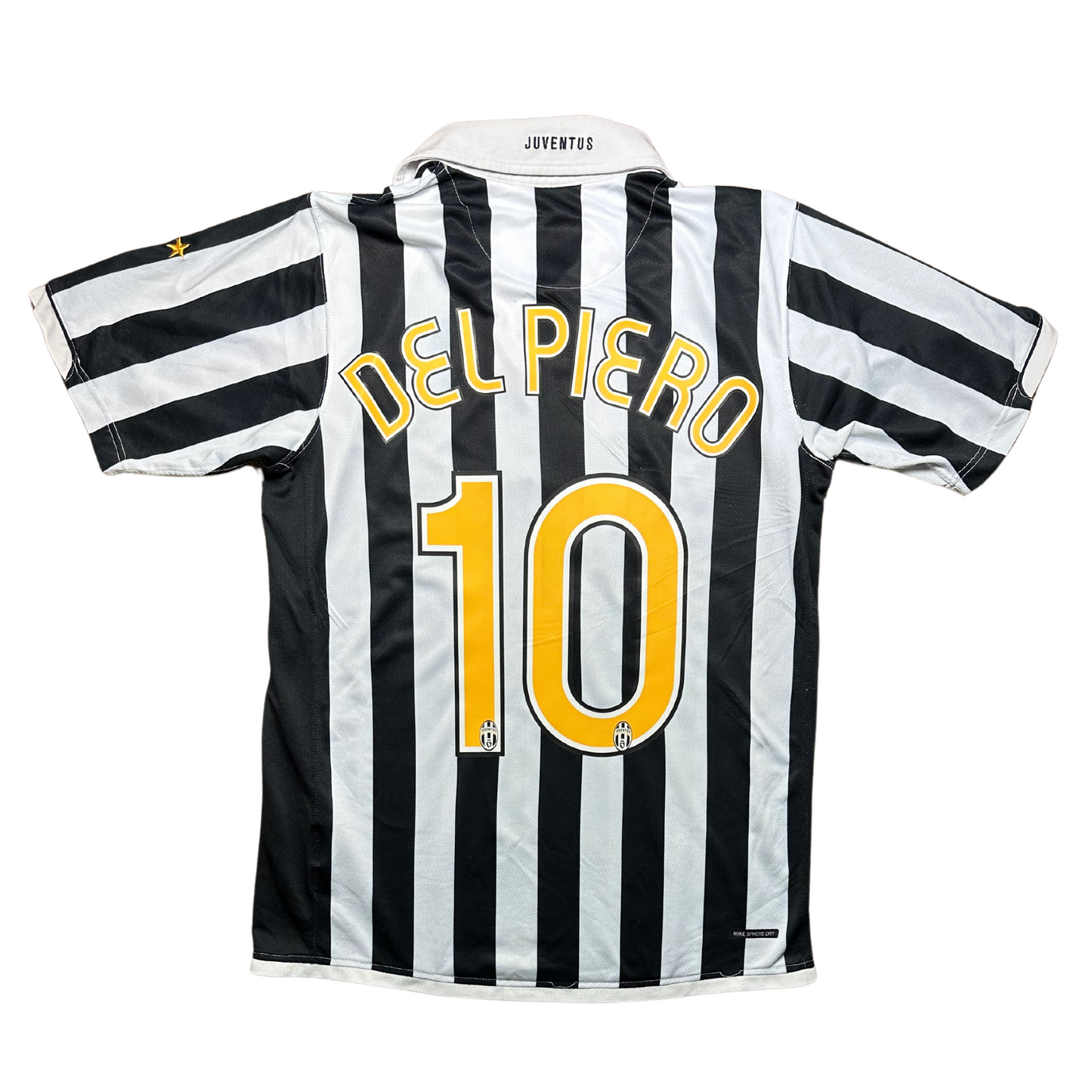 Juventus 2006/2007 Home Football Shirt Del Piero (10)