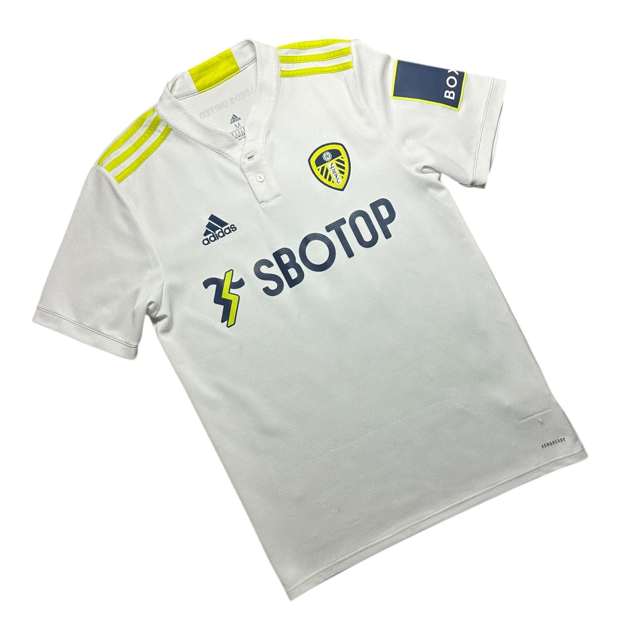 Leeds United Football Shirt 2021/2022 Home Junior 3 (M)
